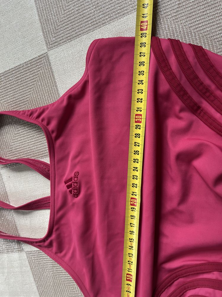 Adidas kostium kąpielowy strój jednoczęściowy różowy M/L