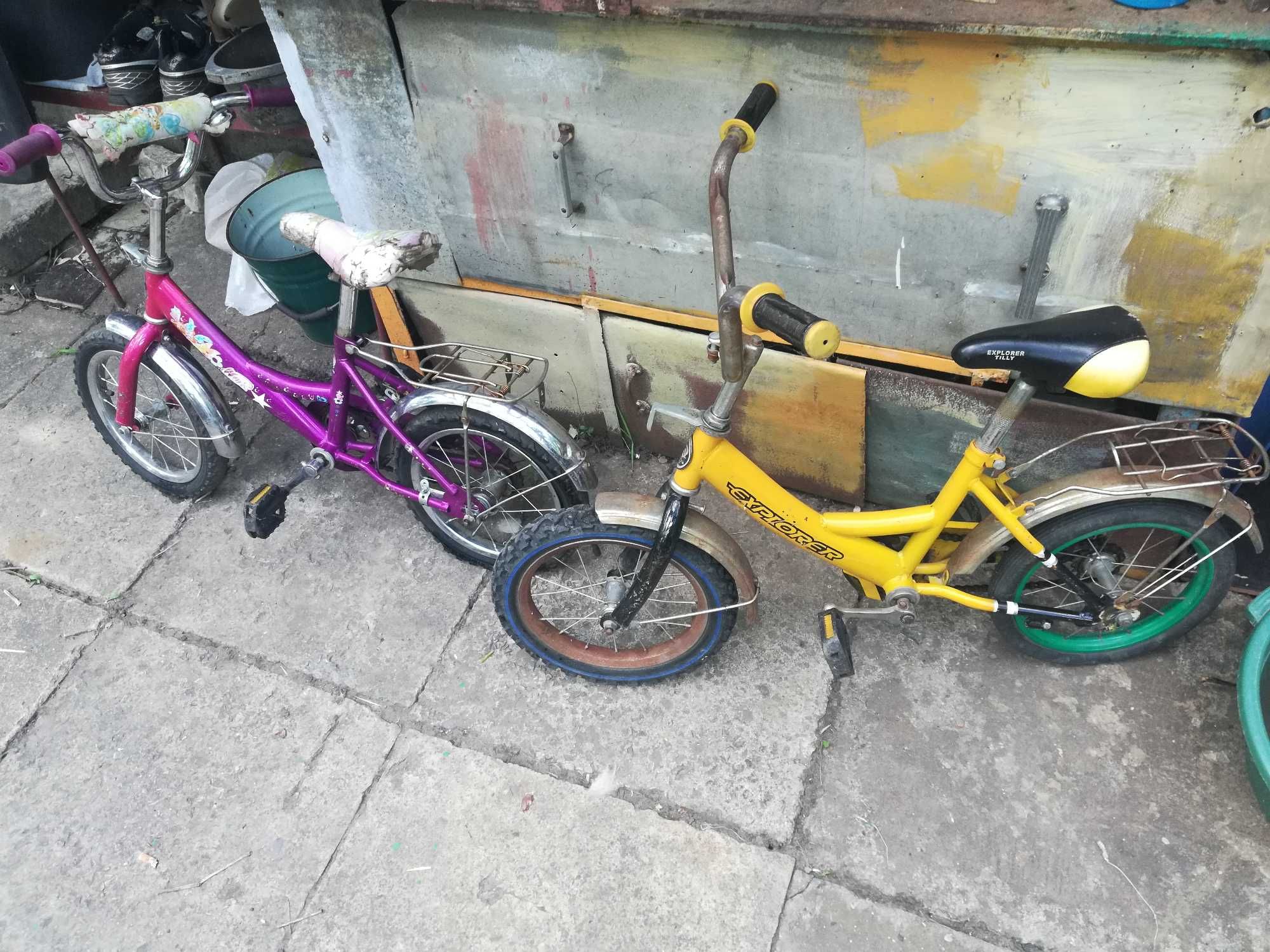 Детские велосипеды (два по цене одного) надо настраивать