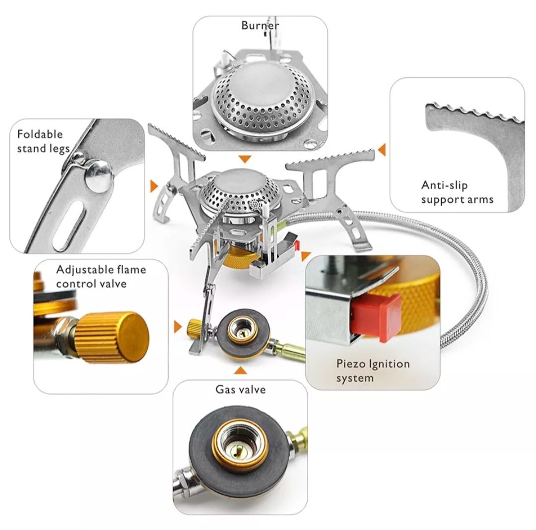 Газова комфорка, плитка для пикников, кемпинга