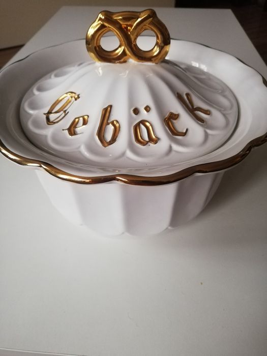 Ceramiczny pojemnik na ciastka Niemcy vintage