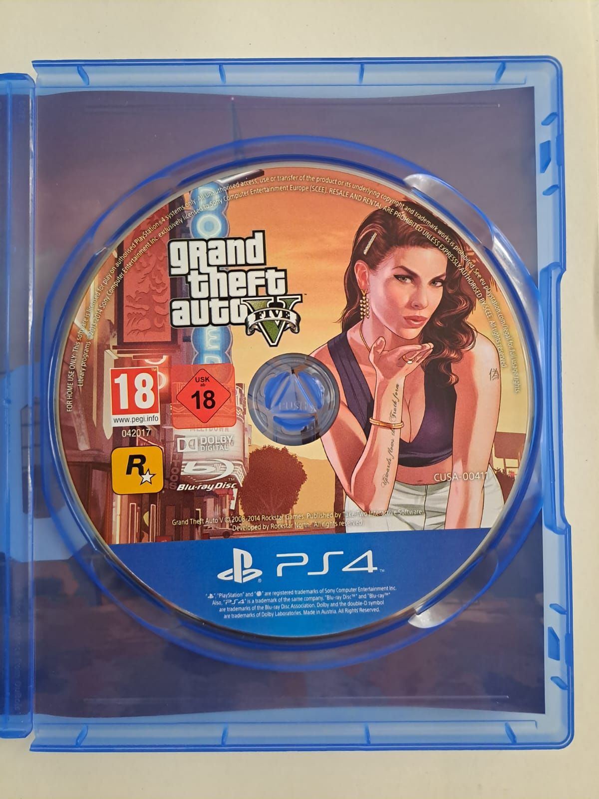PS 4  Gra Grand Theft Auto 5