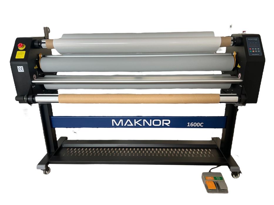 Laminadora vinil pneumatica 1.60m frio/quente