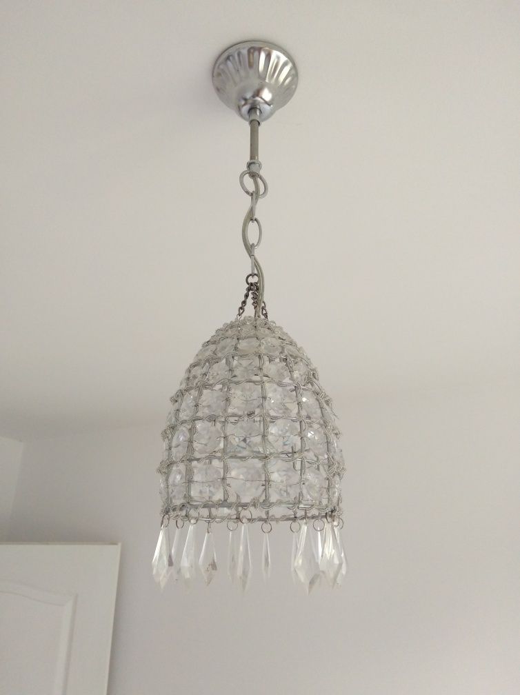 Lampa sufitowa-kryształki