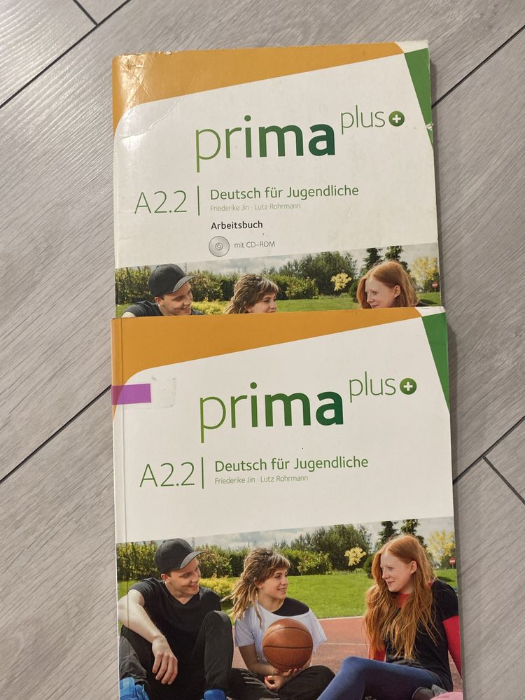 Prima plus A 2.1   A 2.2 підручники з німецької мови