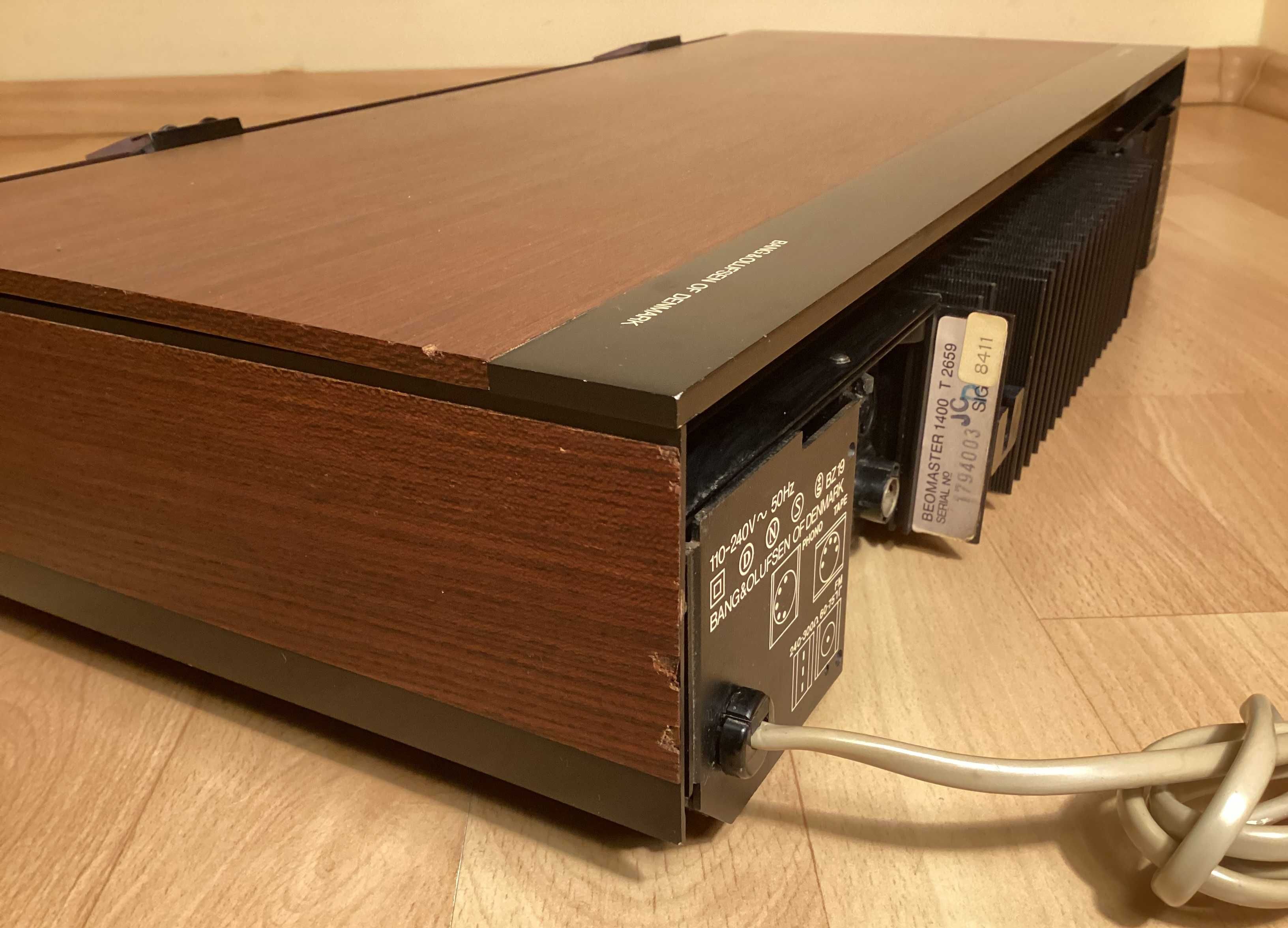 Amplituner Wzmacniacz Bang & Olufsen BEOMASTER 1400 /// SPRAWNY