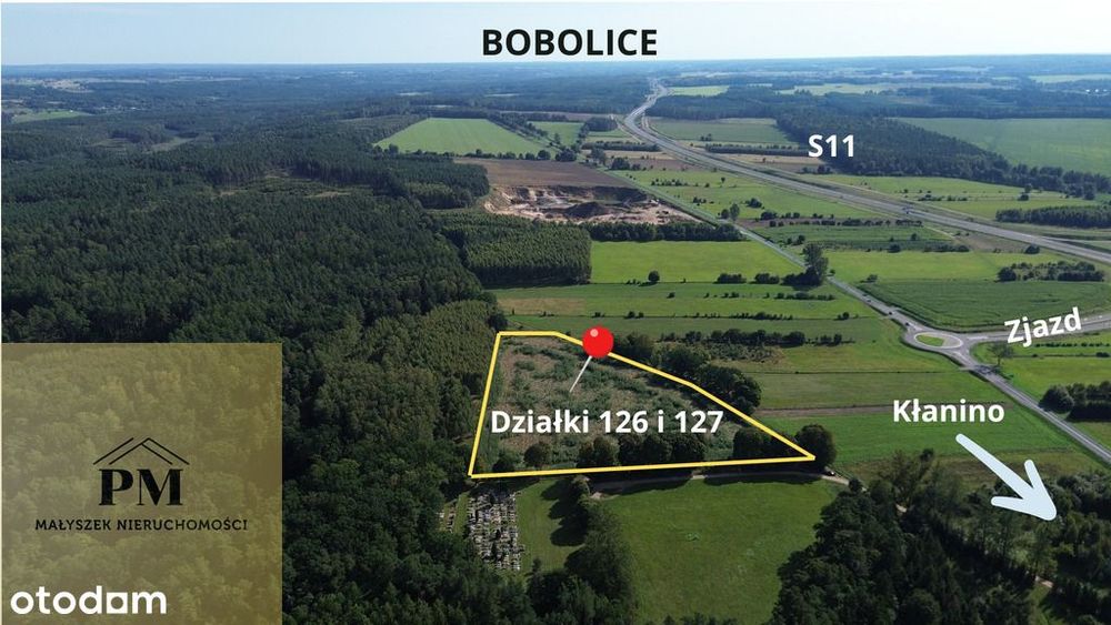 Działka inwestycyjna o powierzchni 3,5ha