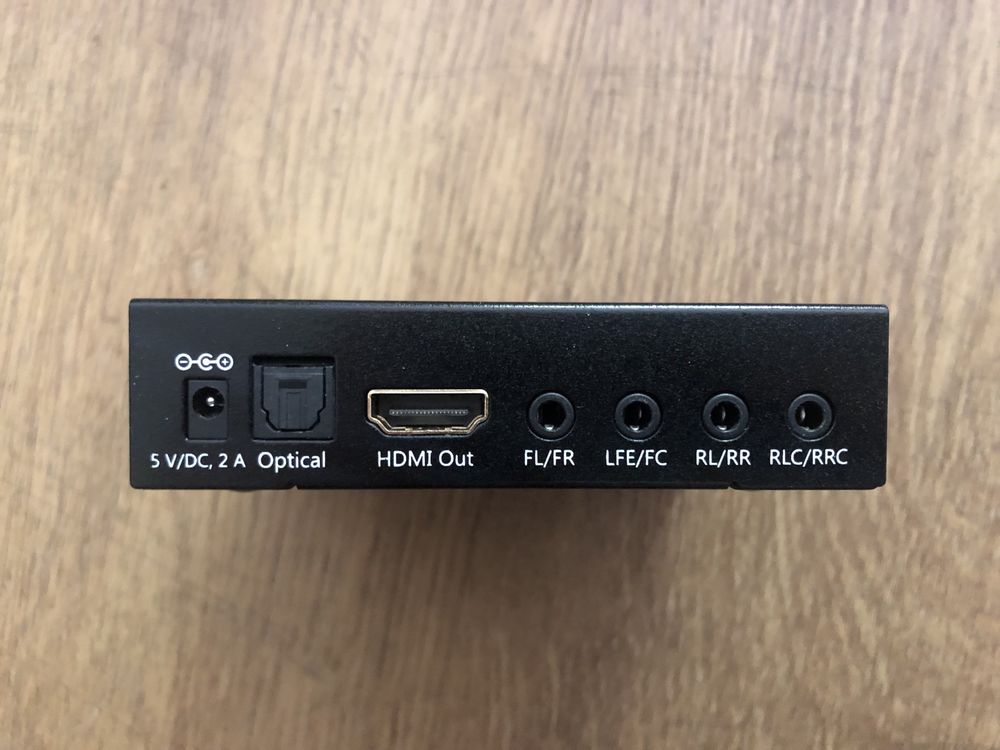 Adapter dźwięku z HDMI na głośniki Techly LPCM 7.1 Audio Extractor