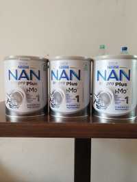 Mleko Nan1,3.sztuki,puszka 800g, długie daty ważności