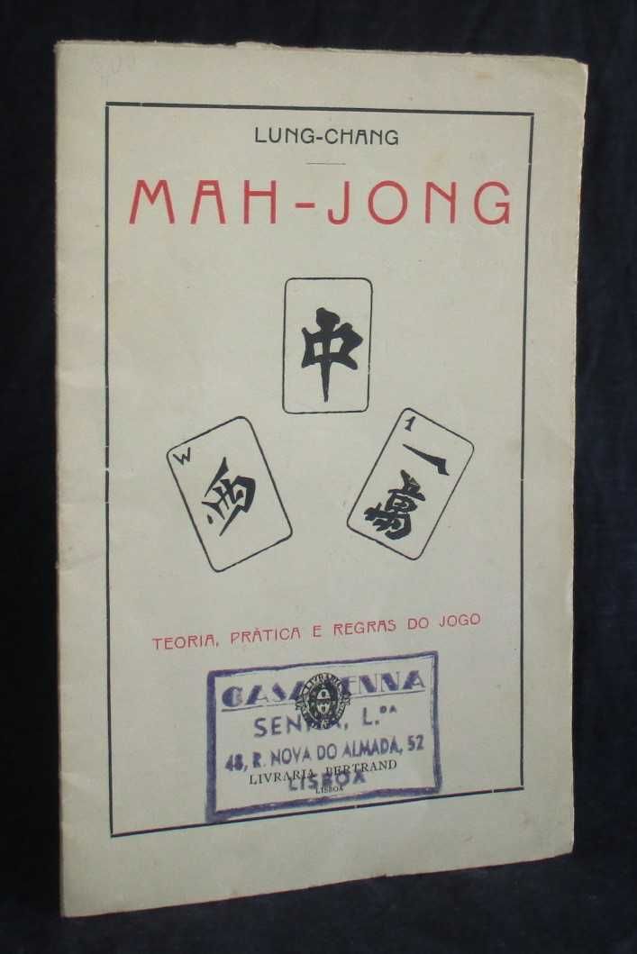 Livro Mah-Jong Teoria Prática e Regras do Jogo Lung-Chang