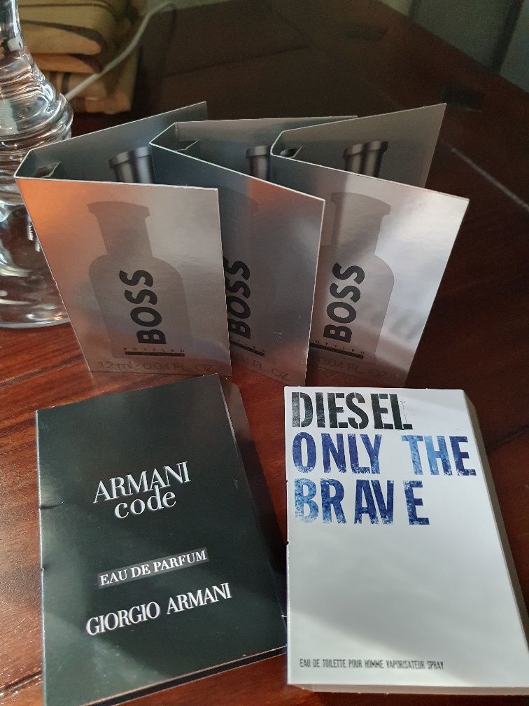 Armani Code, Hugo Boss oraz Diesel
