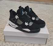 Buty meskie Mokasyny Jordan 4_Retro_White_Thunder R.38