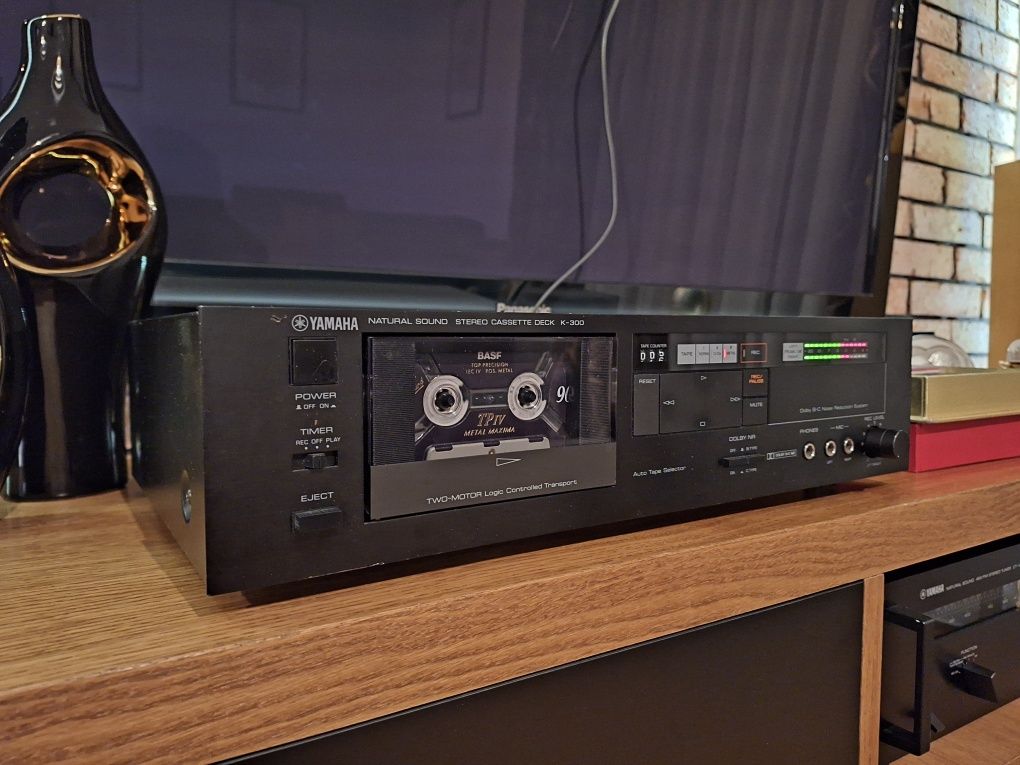 Magnetofon kasetowy, deck Yamaha K-300, K300
