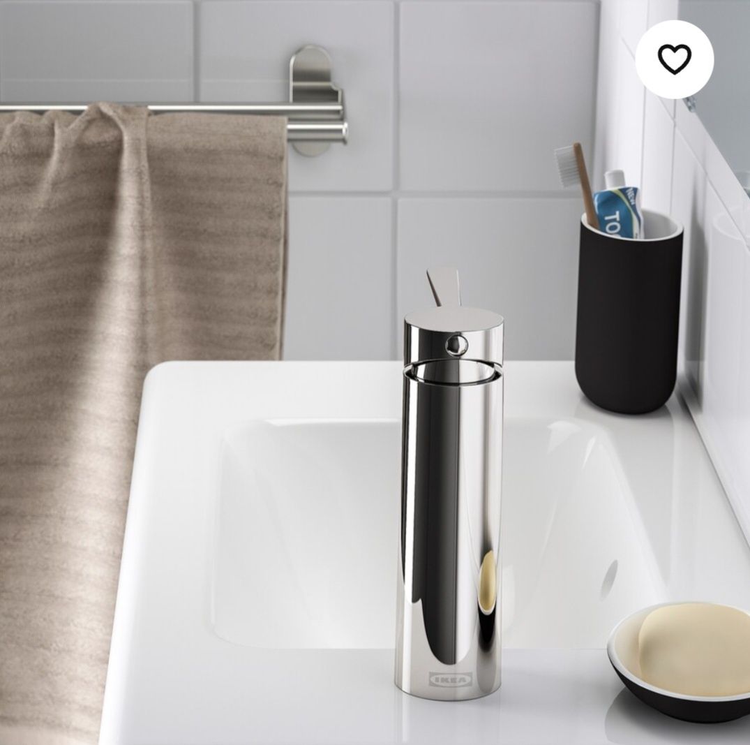 Nowa 1/2 ceny płytka umywalka z bocznym podłączeniem TVÄLLEN z Ikea