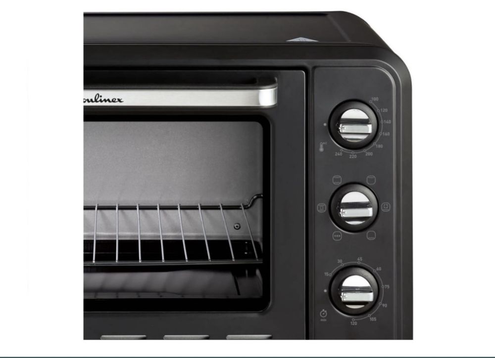 Mini-forno MOULINEX Optimo OX484810 (Capacidade: 39 L - 2000 W)