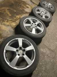 Alufelgi CMS 17” 5x112 ET48 + opony letnie