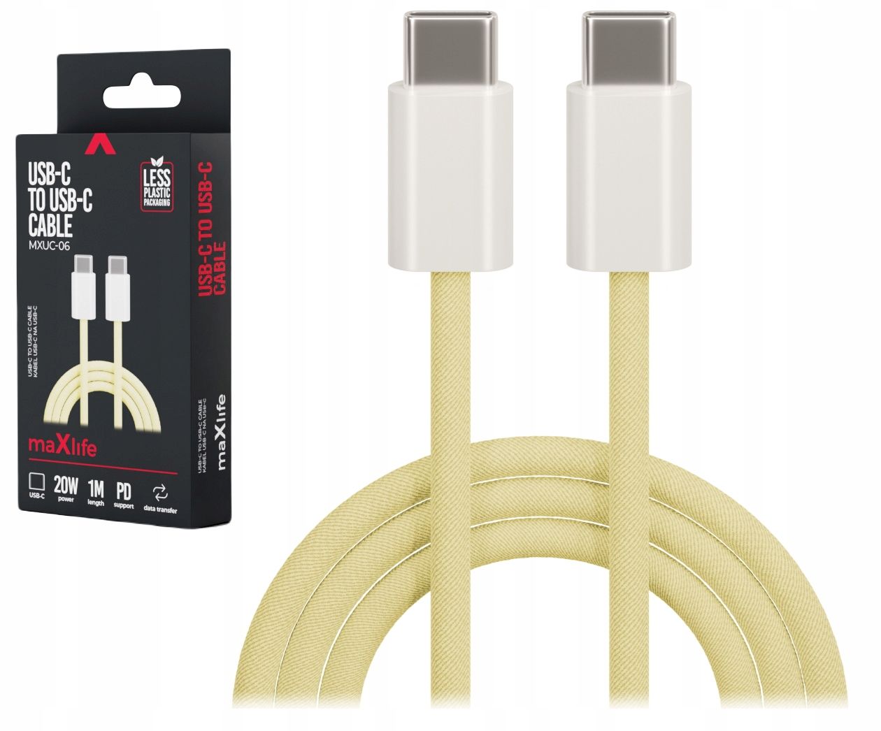 Kabel Usb-C Mocny Szybkie Ładowanie Do Iphone 15