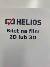 Helios Bilet na film 2D lub 3D cała Polska