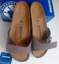 Birkenstock Madrid 43 klapki sandały brąz