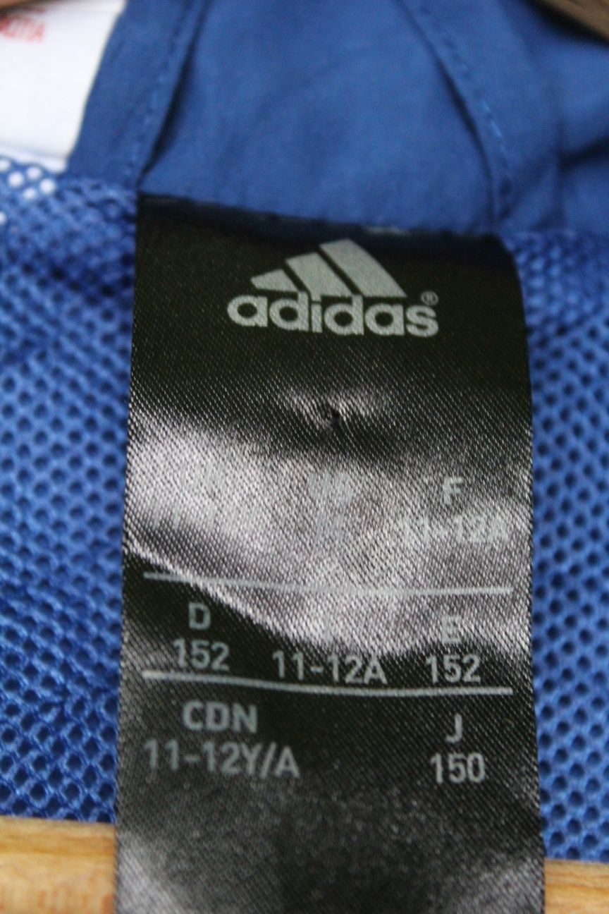 Cienka Kurtka bluza niebieska Adidas 11-12 lat 152 cm