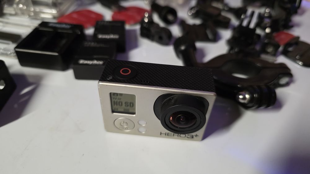 Kamera gopro 3+ pilot ładowarki baterie uchwyty obudowy akcesoria