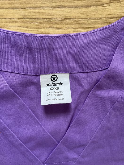 Bluza medyczna uniformix xxxs