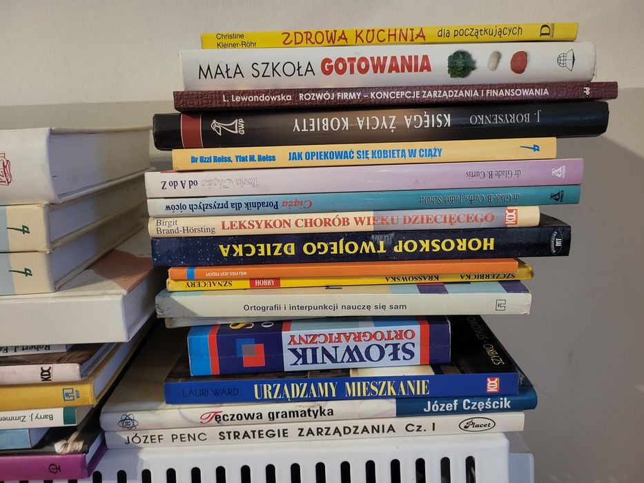 Książki różne oddam