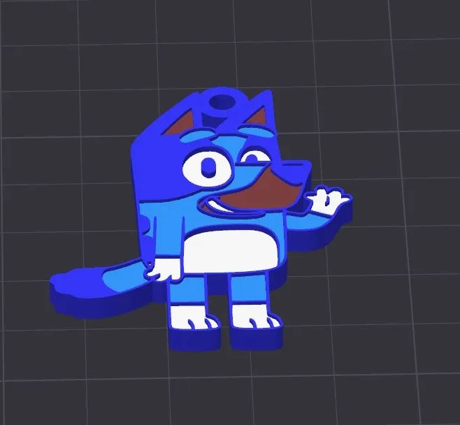 Pingente para Chaveiro/Colar Bluey