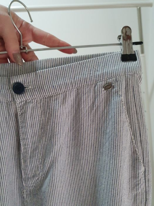 Calças Pull&bear às riscas