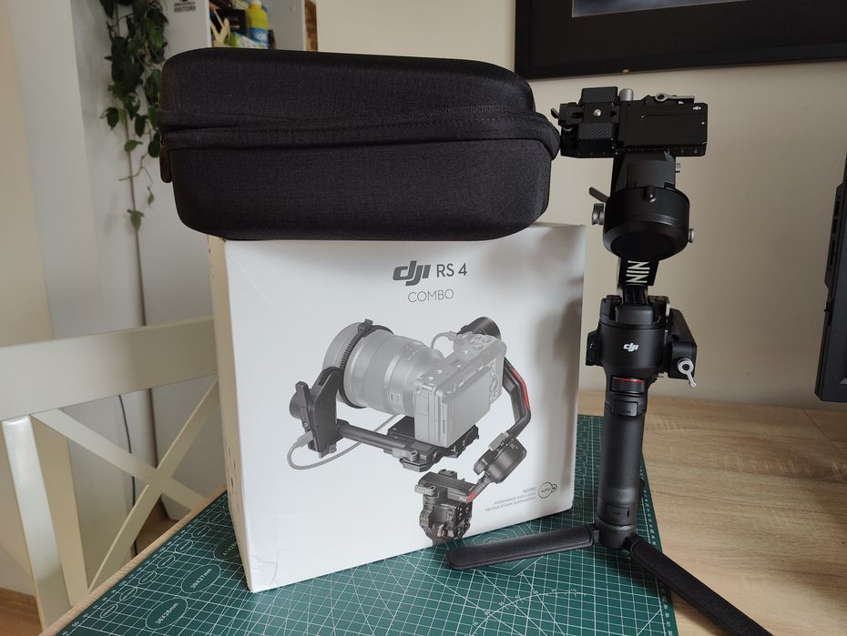 Profesjonalny gimbal Dji RS 4 Combo, nowy, gwarancja