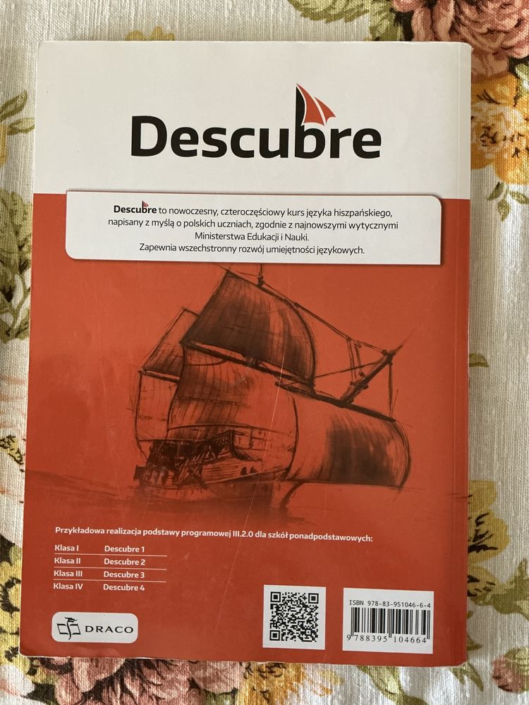 Podręcznik do hiszpańskiego Descubre 1 - wyd Draco
