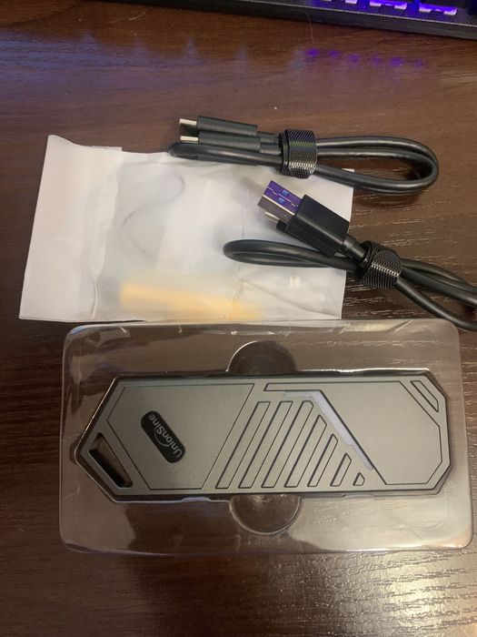 Карман UnionSine M.2 SSD Enclosure NVMe PCIe SSD