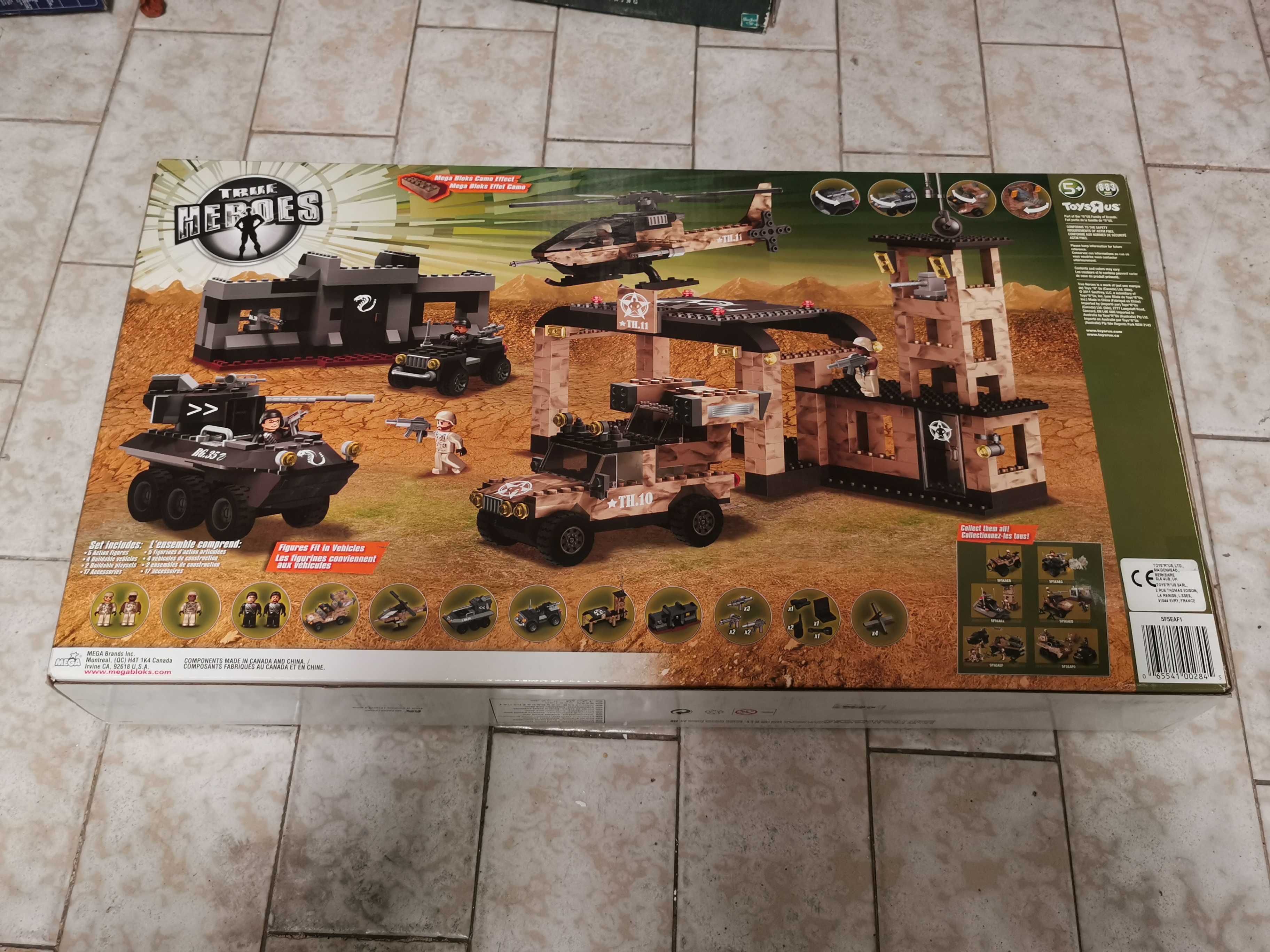 Conjunto Mega Bloks True Heroes