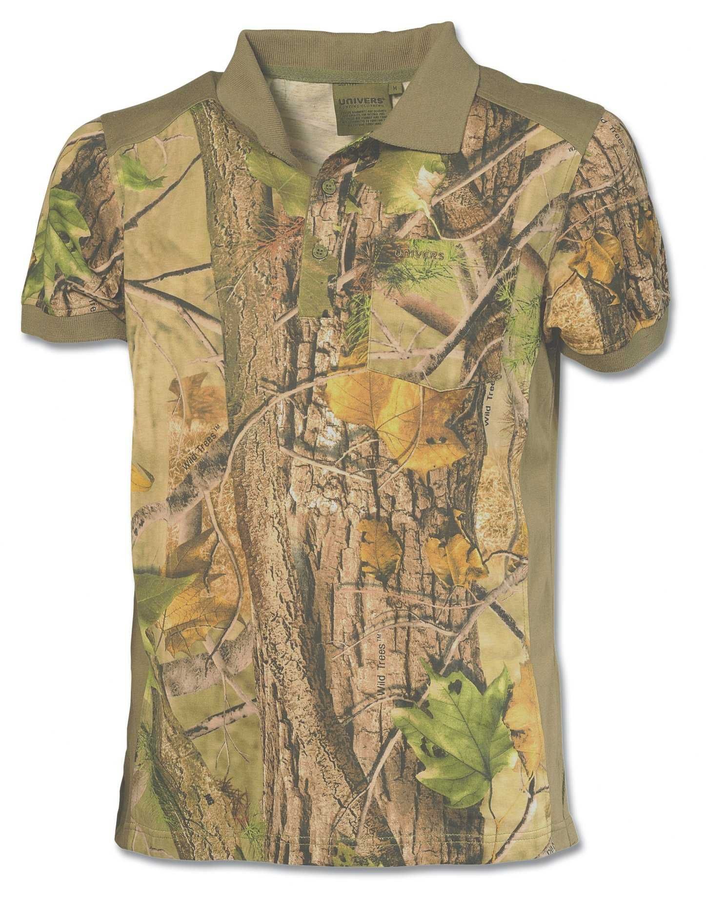 Koszulka myśliwska, wędkarska polo Univers Camo 2XL