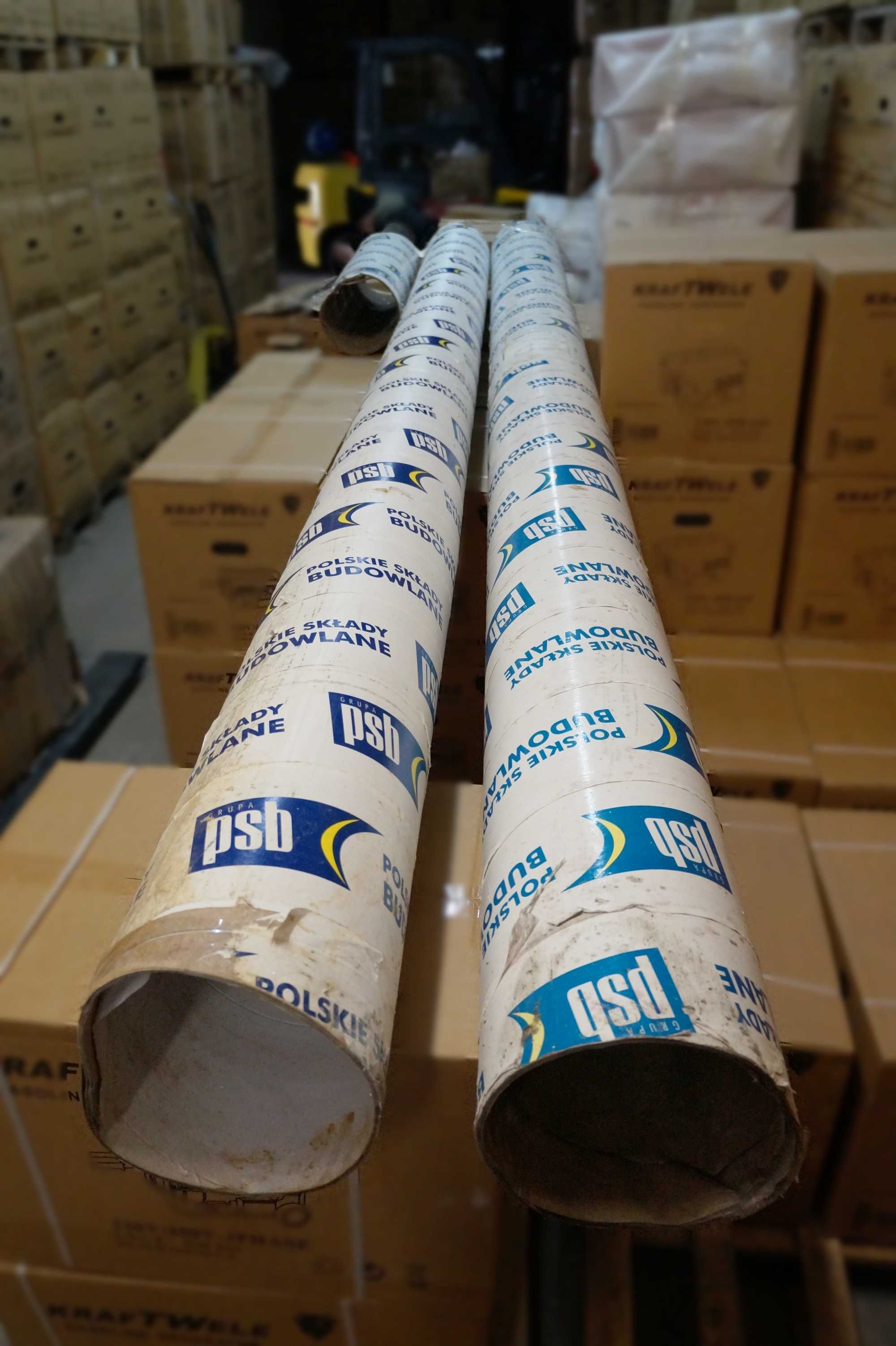 Rura Szalunkowa Tekturowa 3 szt. 9 metrów 2x4m + 1x 1m fi 25/26 mm KPL