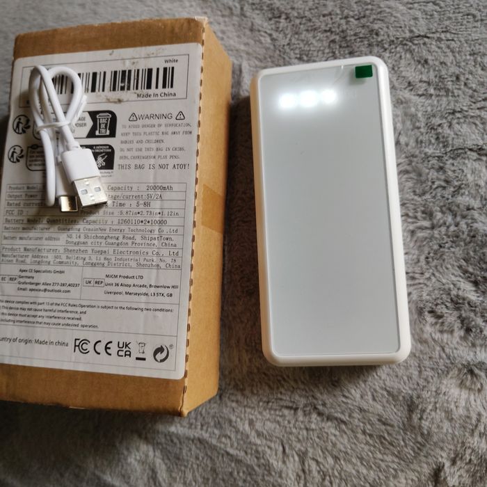 Powerbank 20000 mAh