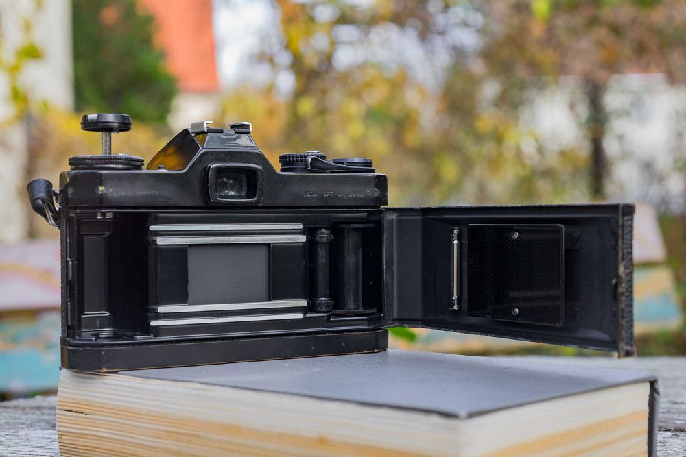 Pentax ESII Electro Spotmatic m42 aparat analogowy lustrzanka futerał