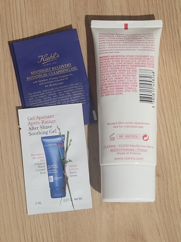 Balsam clarins moisture rich body lotion