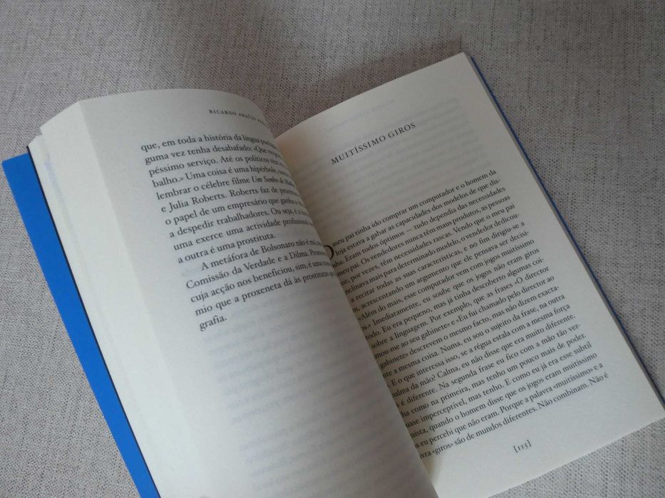 Livro Idiotas Úteis e Inúteis,  Ricardo Araújo Pereira
