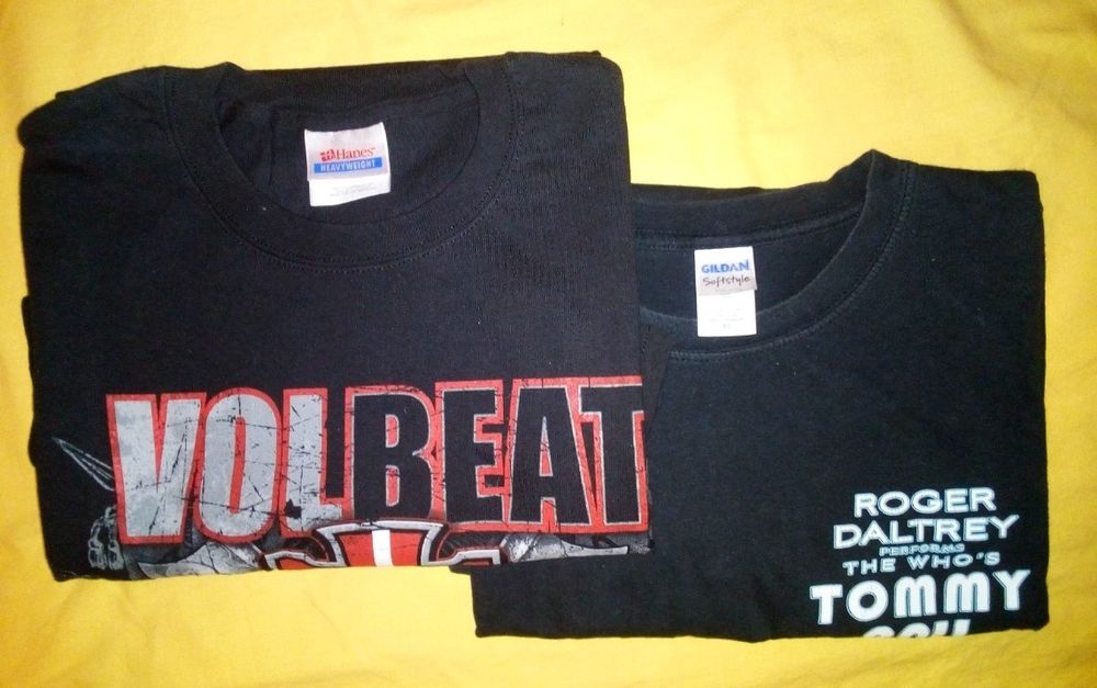 Рок - мерч , Rock - футболки Volbeat, The Who бв.