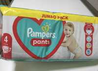 Подгузники-трусики Pampers.  Размер 4