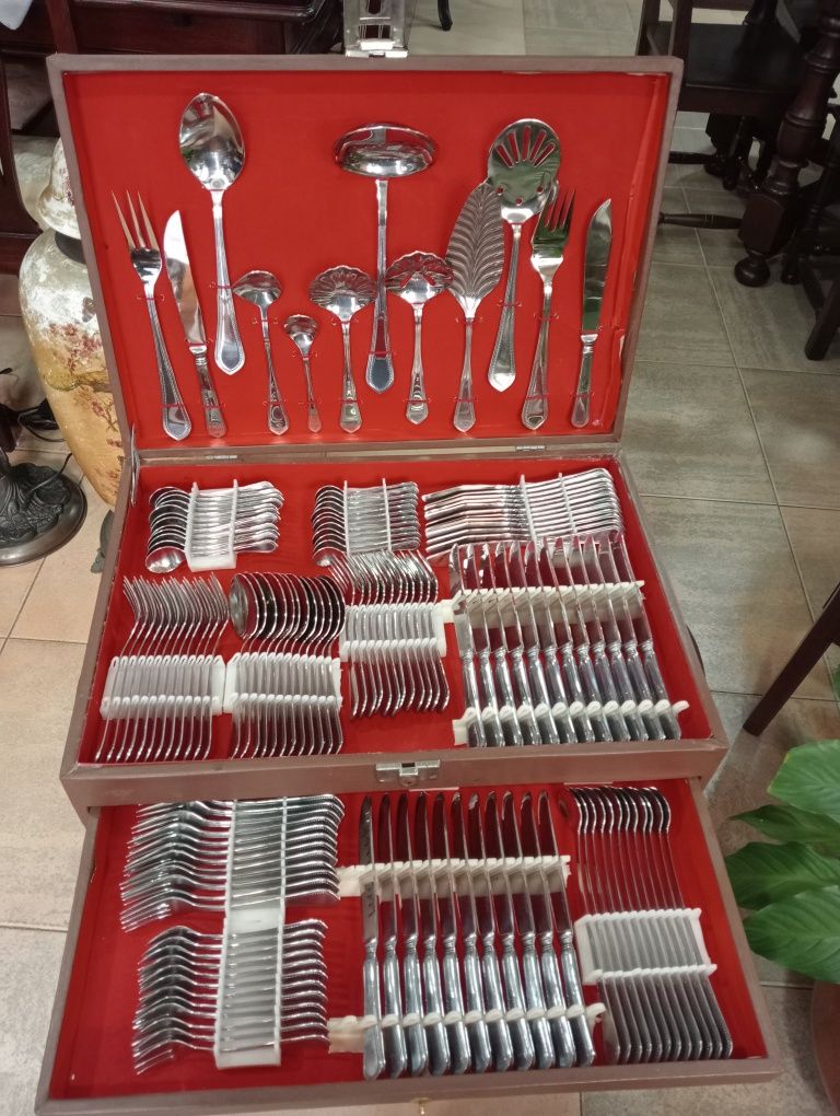 Faqueiro inox 180 peças