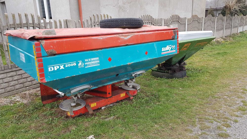 Rozsiewacz nawozu SIPMA N-060/1,brzeg,amazone,transport.