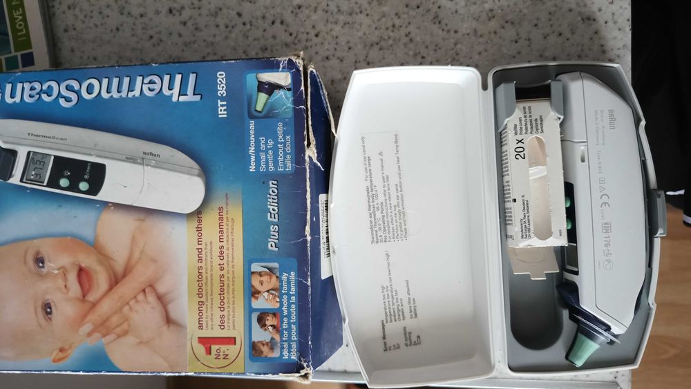 Termometr Braun ThermoScan IRT 3520