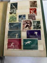Klaser z znaczkami pocztowymi polskie
