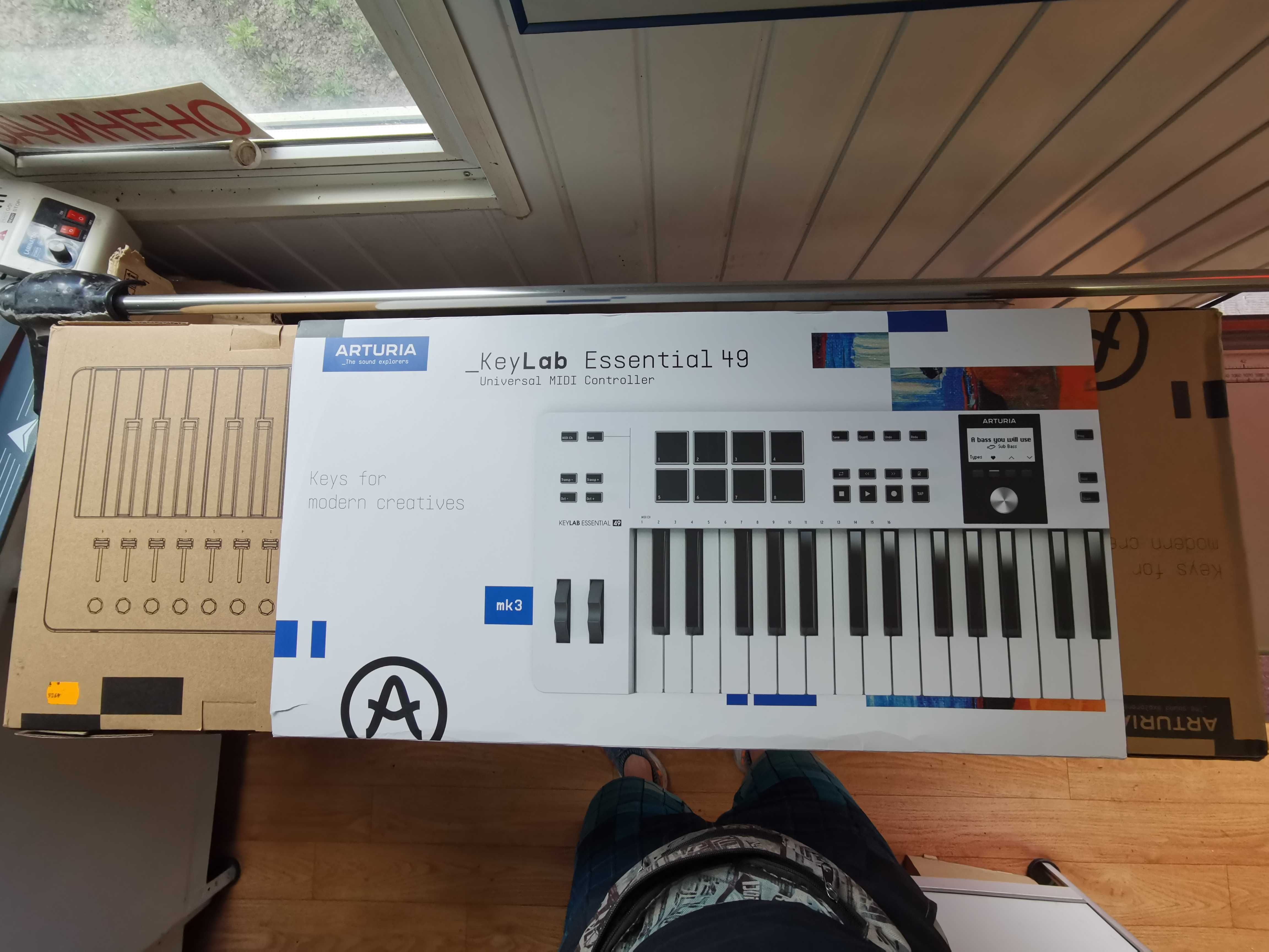 Новинка ARTURIA KEYLAB 49 MK3  в наявності  MIDI клавіатура