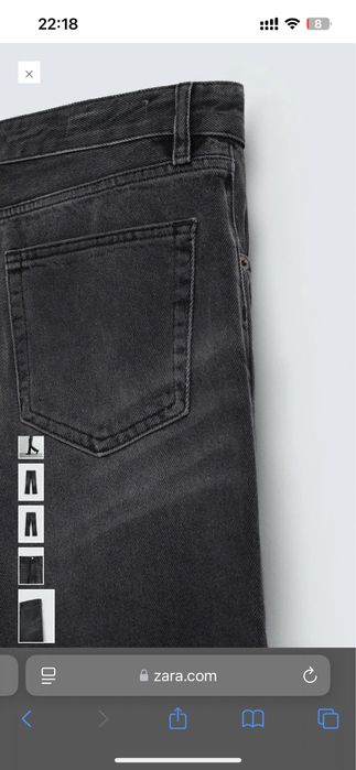 Zara flared jeans