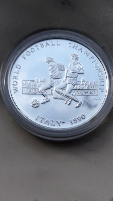 Afganistan 500 Afgani 1990 r Mistrzostwa Świata Włochy srebro 999