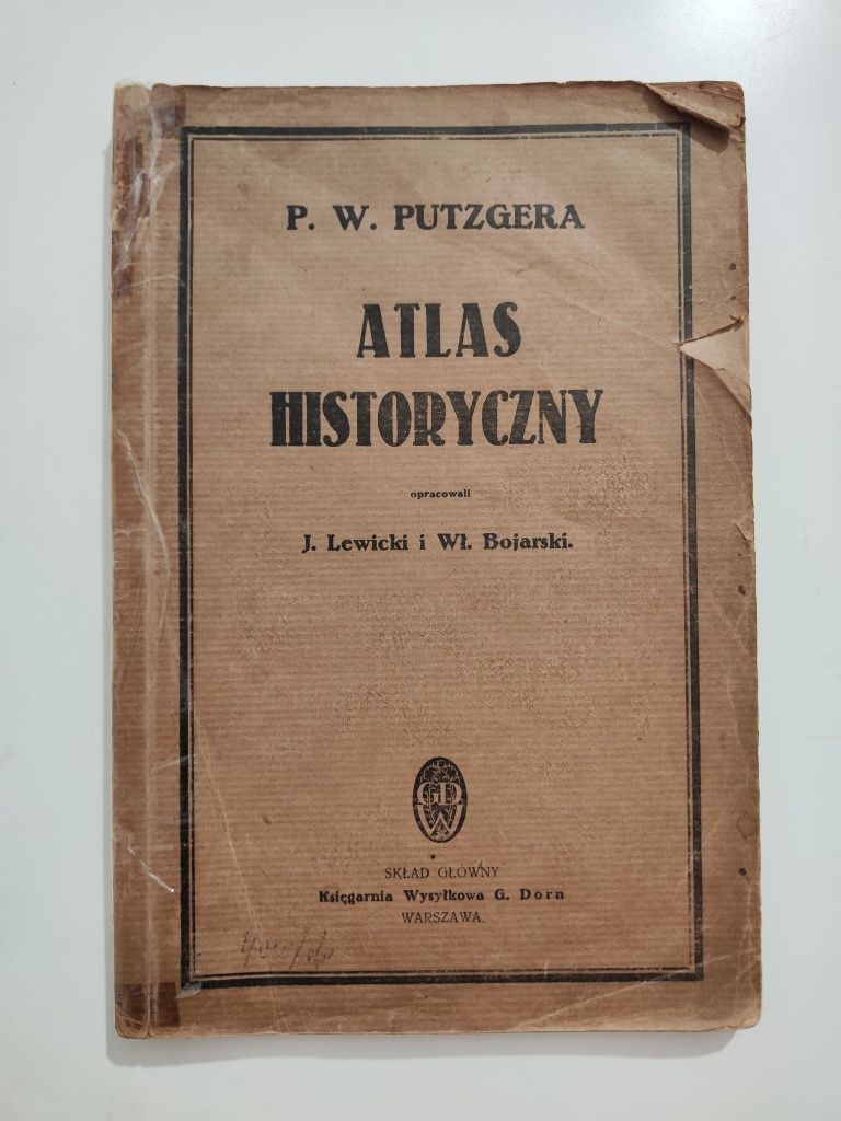 P. W. Putzgera Atlas historyczny Putzger oprac. Lewicki, Bojarski