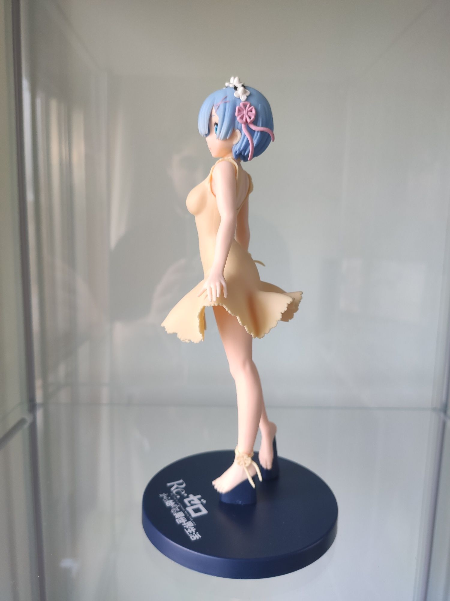 Figura Anime Rem Prize Figure Re:Zero Versão Amarela