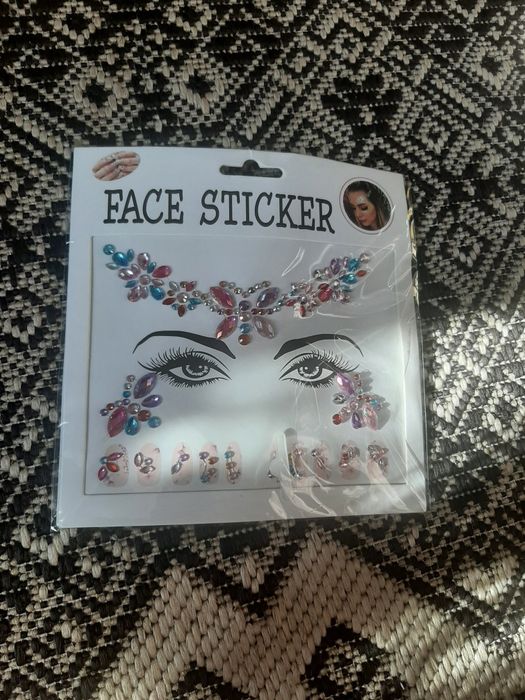 Стрази для обличчя волосся нігтів наклейки на лицо тату